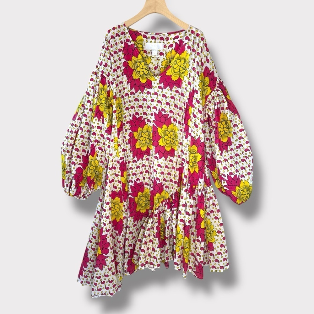 Doreen Mashika Bahari Balloon Sleeve Dress - Picture 1 of 12